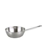 Chef Inox Elite Stainless Steel Sauteuse 24cm 3L - Image 01