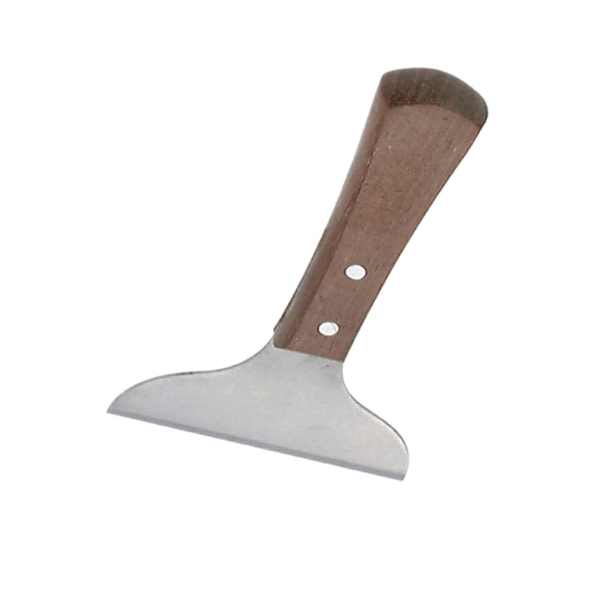 Chef Inox Grill Scraper with Wood Handle - Image 01