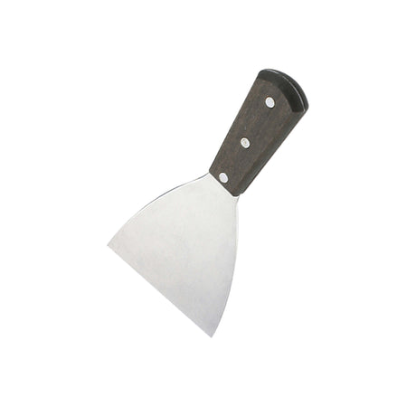 Chef Inox Pan Scraper with Wood Handle - Image 01