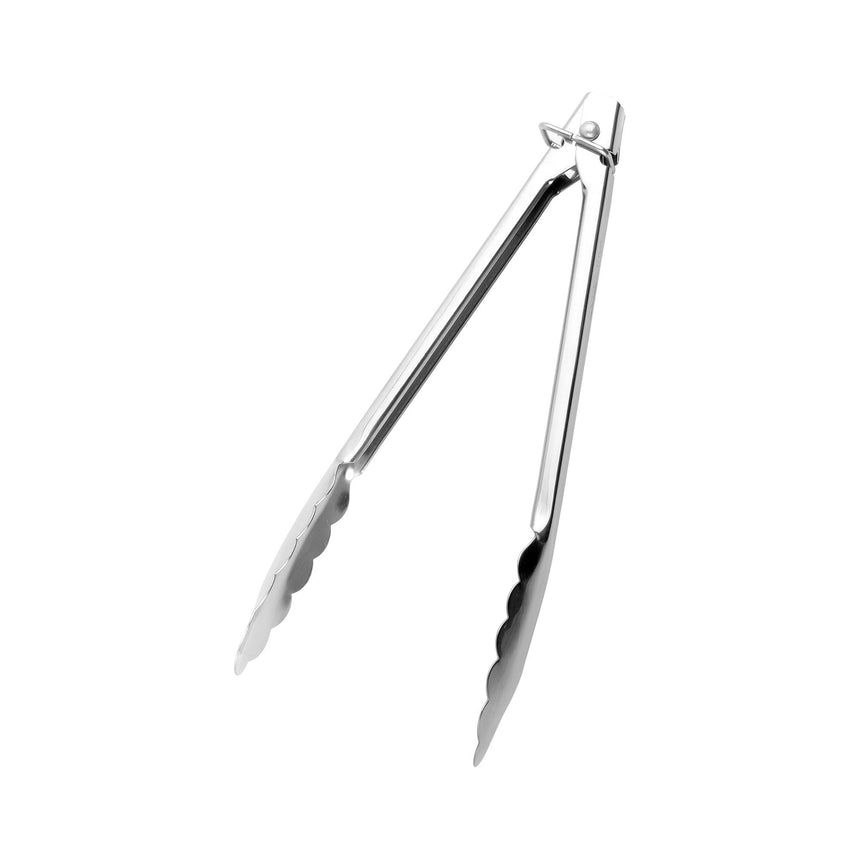 Chef Inox Stainless Steel Utility Tongs 25cm - Image 01