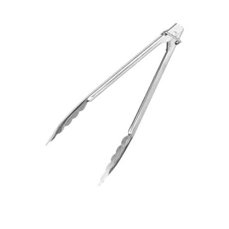 Chef Inox Utility Tongs with Clips 24cm - Image 01