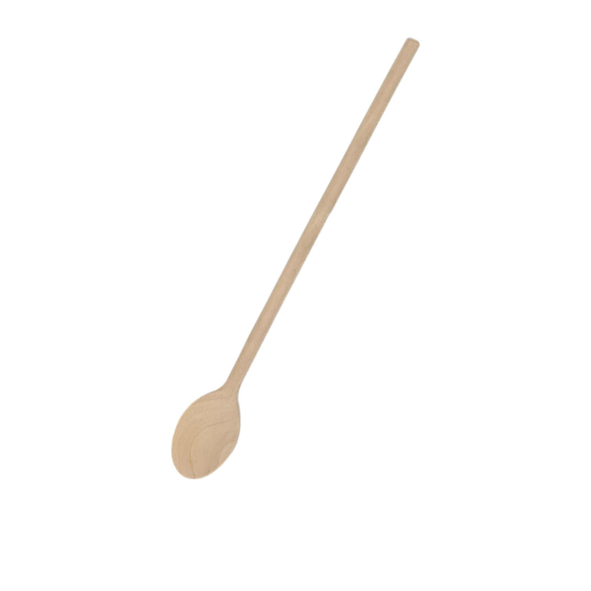 Chef Inox Wide Beechwood Spoon 45cm - Image 01