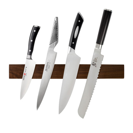 ChefTech Walnut Magnetic Knife Rack 45cm - Image 02