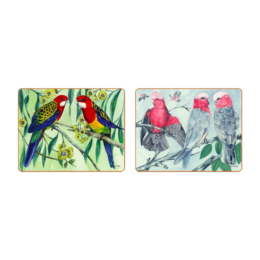 Cinnamon Australia Parrots Coaster Set of 6 - Image 02