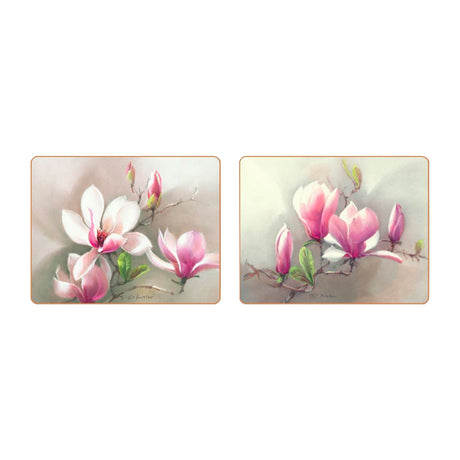 Cinnamon Magnolias Coasters Set of 6 - Image 02