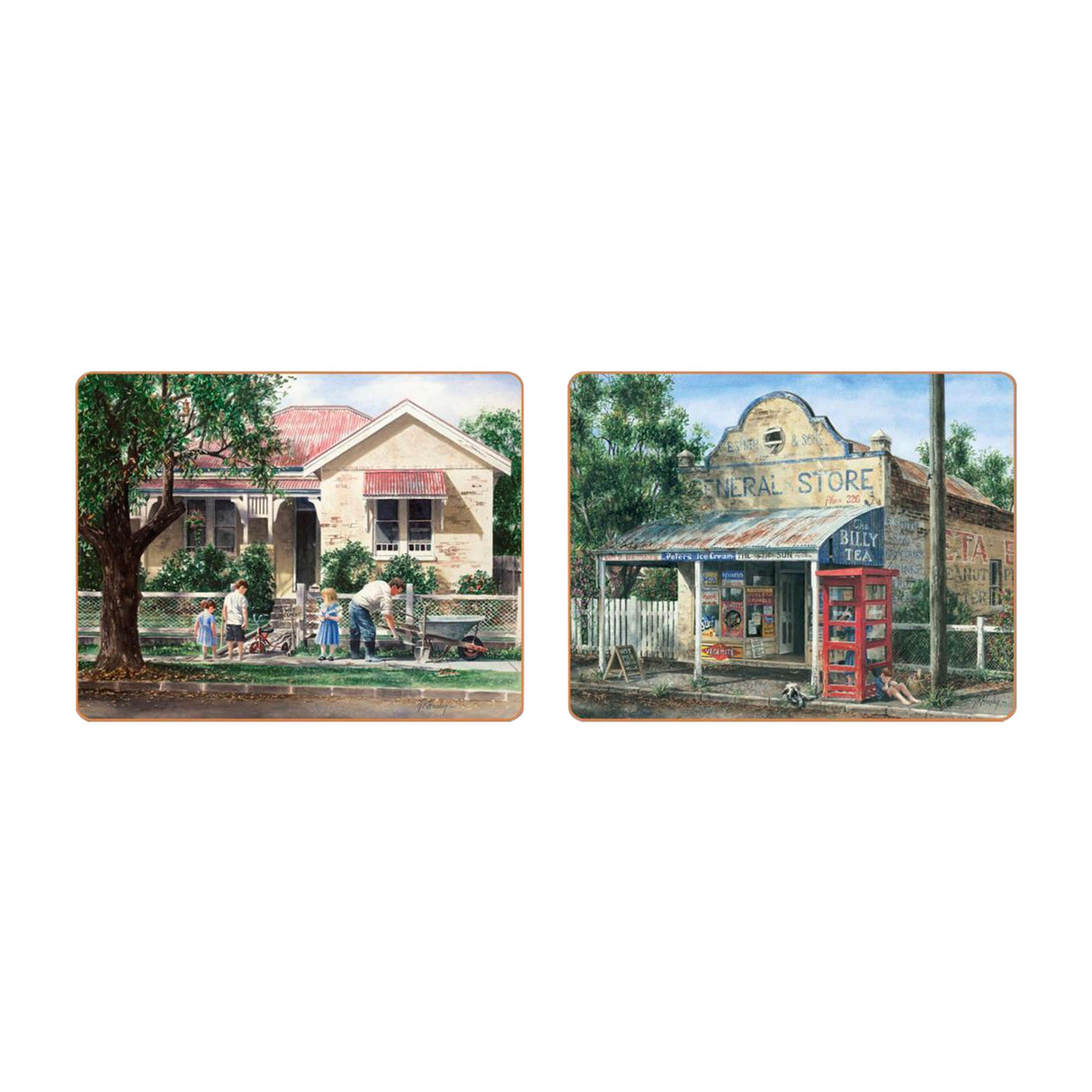 Cinnamon Times Now Past Placemats Set of 6 - Image 04