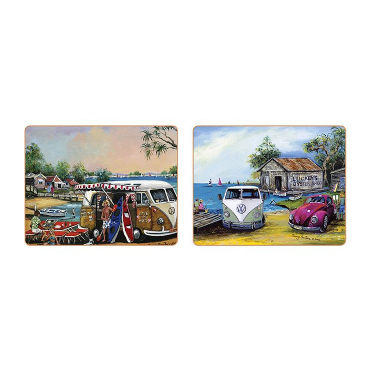 Cinnamon Kombi Coaster Set of 6 - Image 02