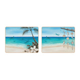 Cinnamon Rectangular Coaster Set of 6 Paddle Bliss - Image 02