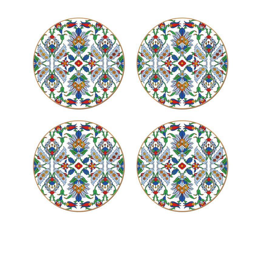 Cinnamon Round Dubai Coaster Set of 4 - Image 01