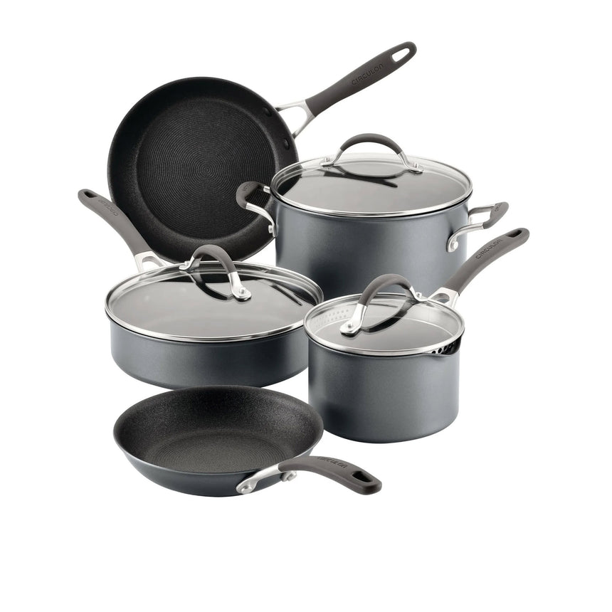 Circulon ScratchDefense Non Stick 8 Piece Cookware Set - Image 01