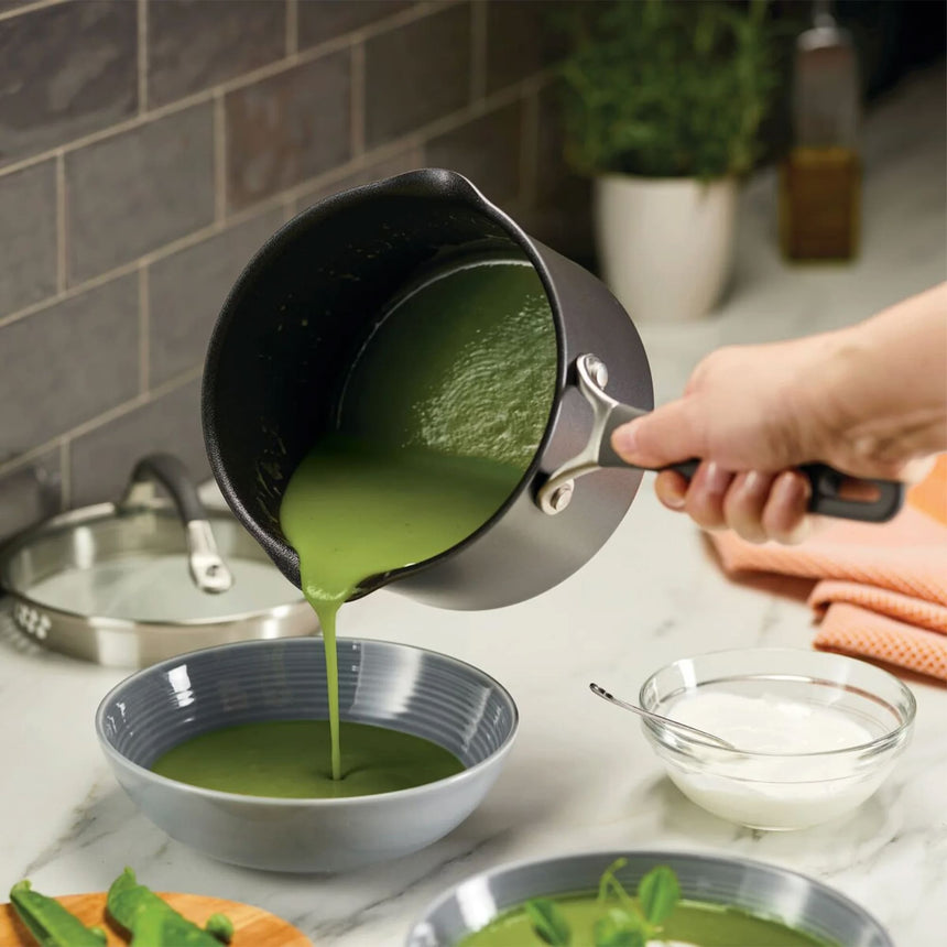 Circulon ScratchDefense Non Stick Open Milk Pan with Spout 14cm/1 Litre - Image 02