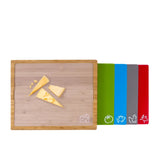 Clevinger Bamboo Chopping Board Set 5pc - Image 01