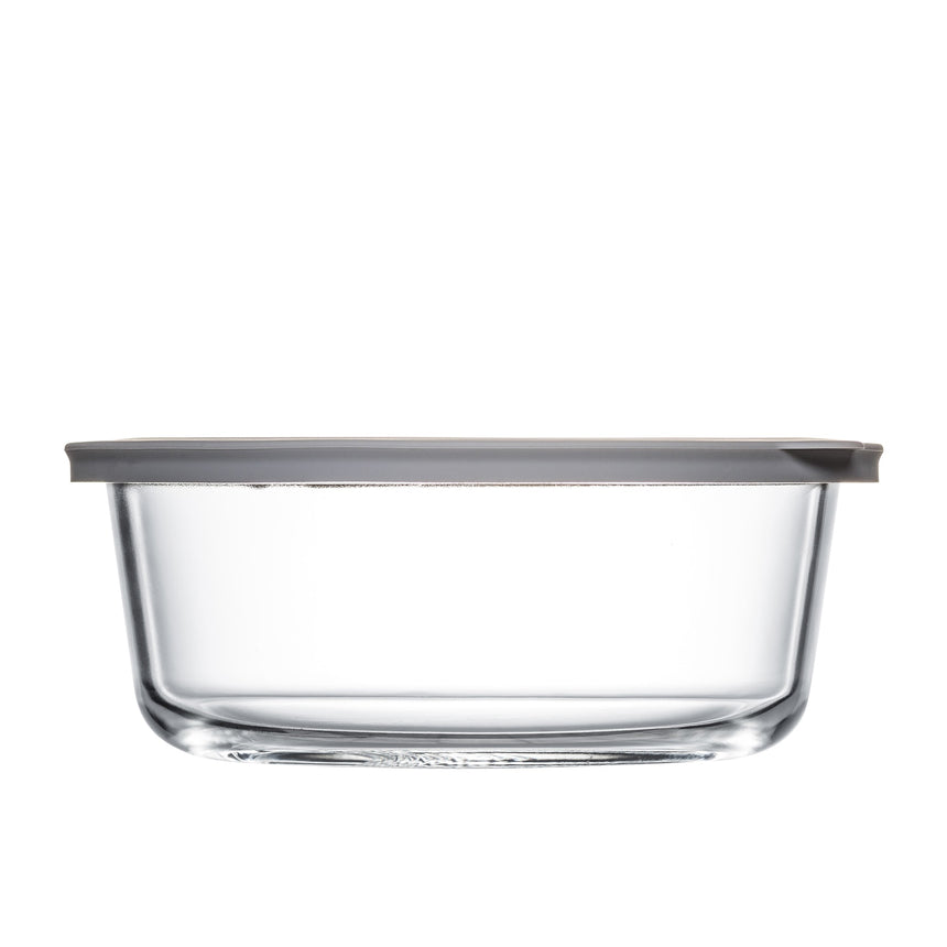 ClickClack Cook+ Round Heatproof Glass Container 900ml - Image 02