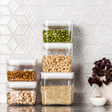 ClickClack Pantry Cube Starter 10 Piece Set in White - Image 03