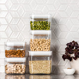 ClickClack Pantry Cube Container with in White Lid 900ml - Image 04