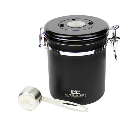 Coffee Culture Canister Medium in Black - Image 01