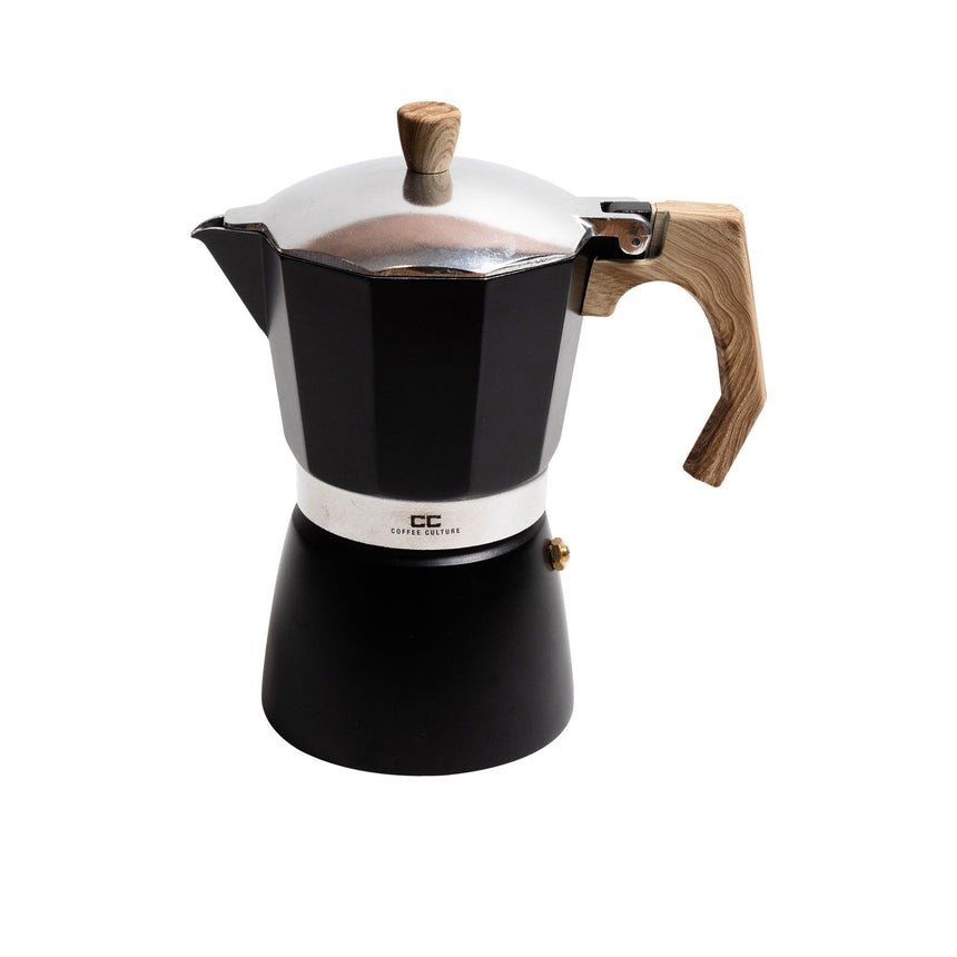 Coffee Culture Coffee Maker 6 Cup in Black - Image 01