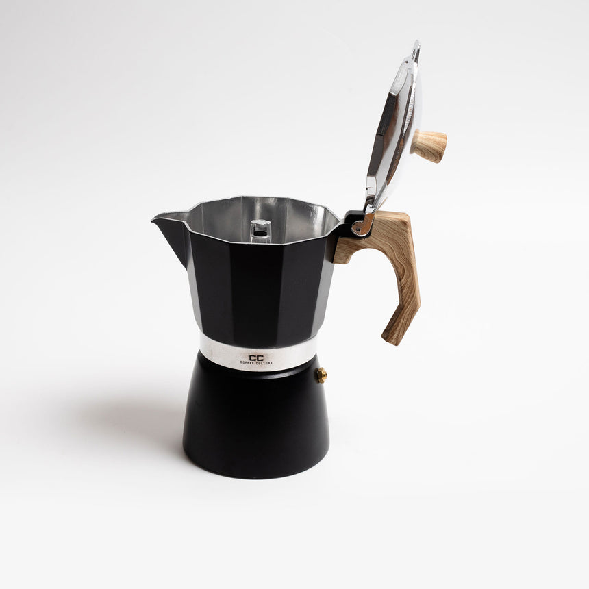 Coffee Culture Coffee Maker 6 Cup in Black - Image 04