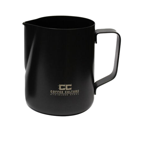 Classica Matte in Black Stainless Milk Frothing Jug 600ml - Image 01