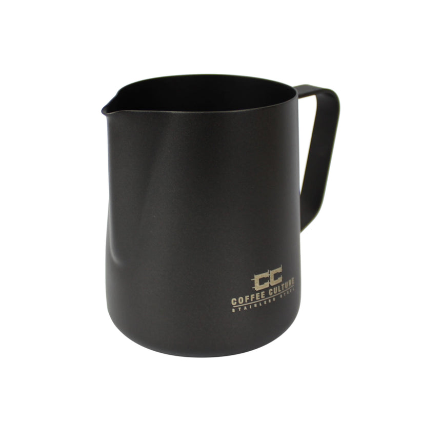 Classica Matte in Black Stainless Milk Frothing Jug 600ml - Image 02