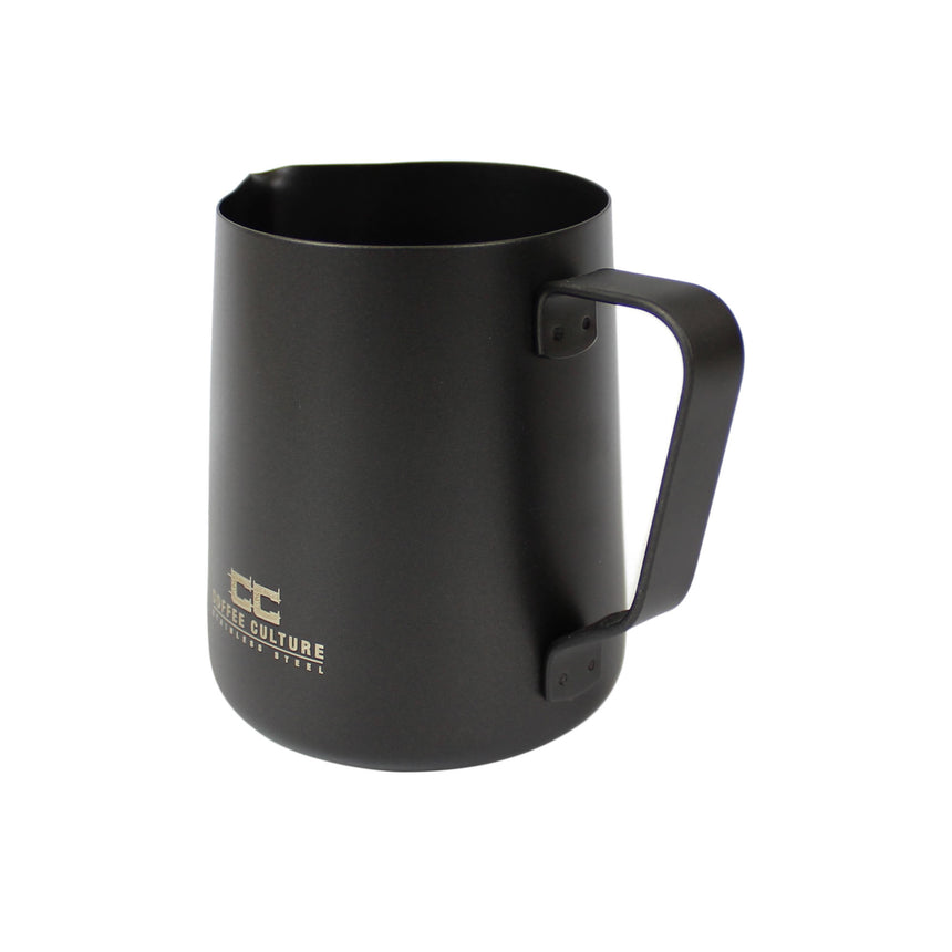 Classica Matte in Black Stainless Milk Frothing Jug 600ml - Image 03