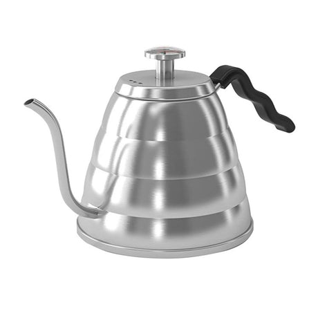 Classica Stainless Steel Goose Neck Kettle with Thermometer 1.2 Litre - Image 01