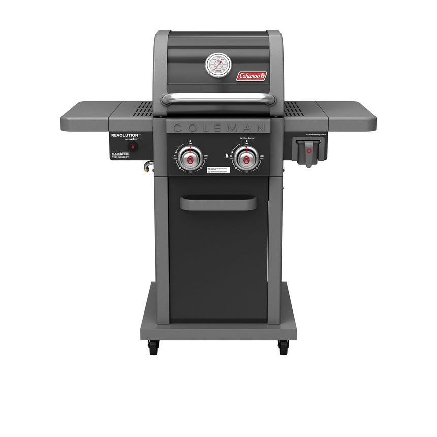 Coleman Revolution 2 Burner BBQ Black Gloss - Image 02