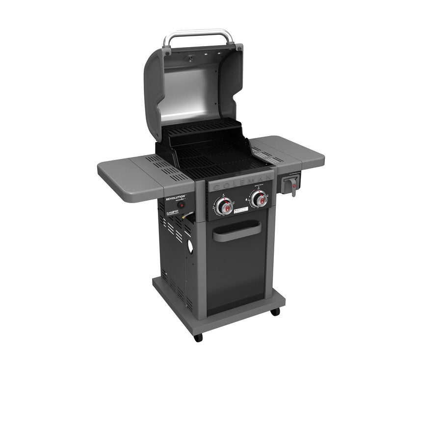 Coleman Revolution 2 Burner BBQ Black Gloss - Image 03