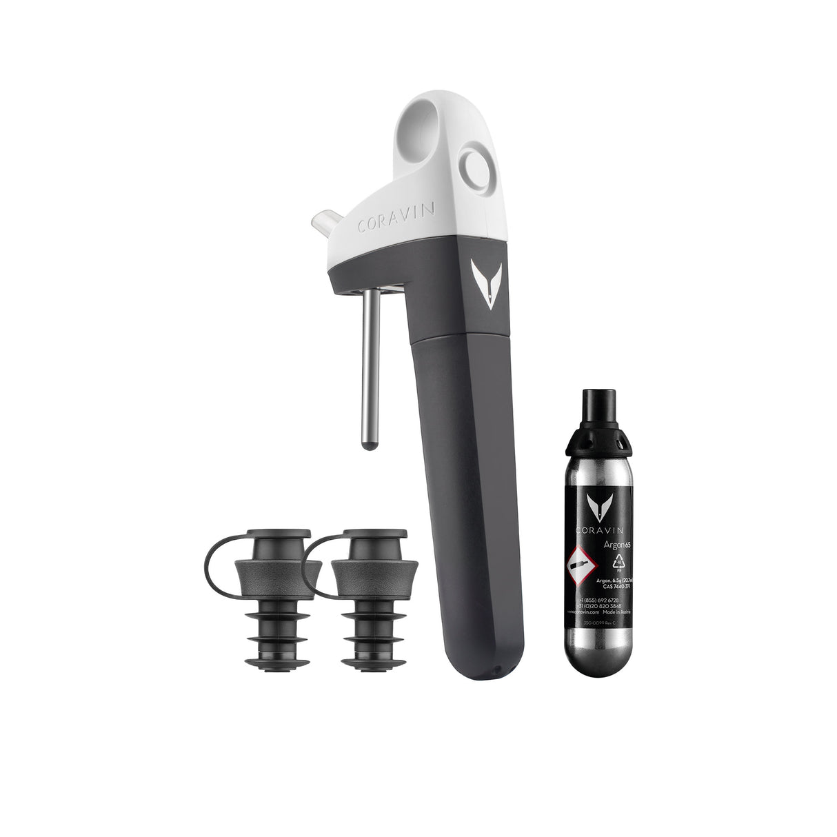 Coravin Pivot Wine Preservation System Grey - Image 01