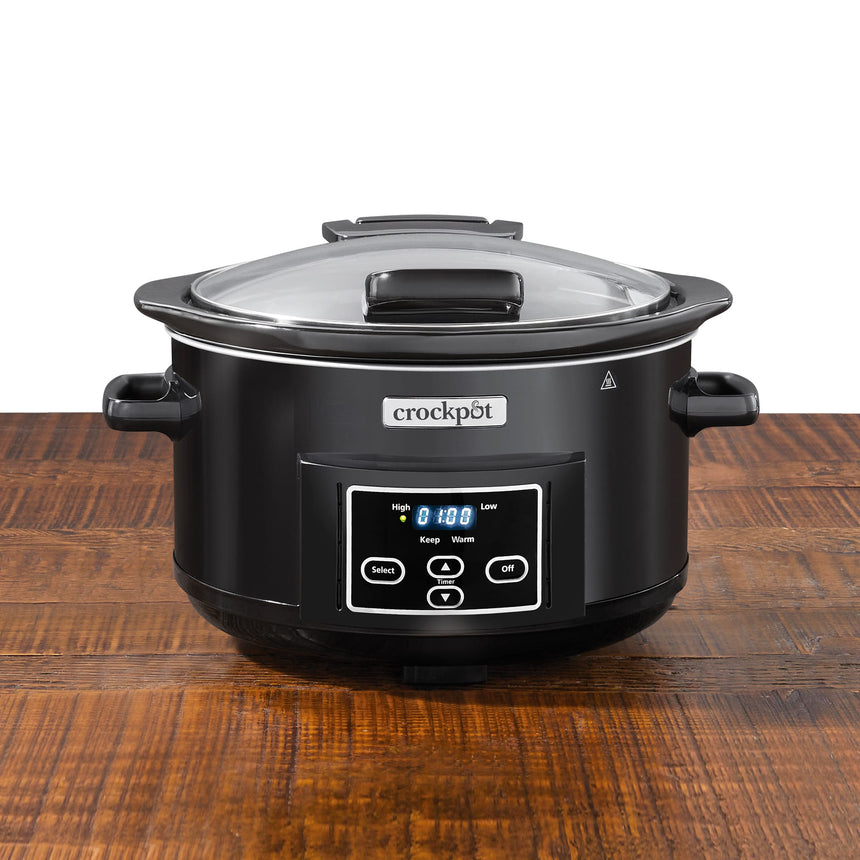 Crock-Pot Lift & Serve Slow Cooker 4.7 Litre in Black - Image 03