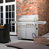 Crossray Trolley BBQ with 4 Infrared Burners - Image 02