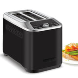 Cuisinart Digital 2 Slice Toaster Matte Black - Image 03