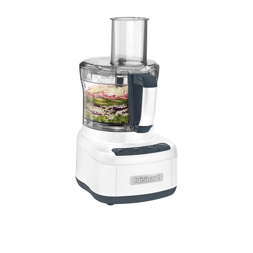 Cuisinart 8 Cup Food Processor in White - Image 03