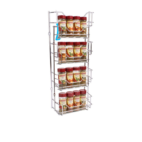 D.Line 4 Tier Chrome Spice Rack - Image 01