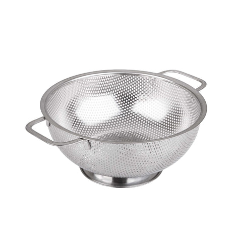 D.Line Perforated Stainless Steel Colander 22.5cm - Image 01