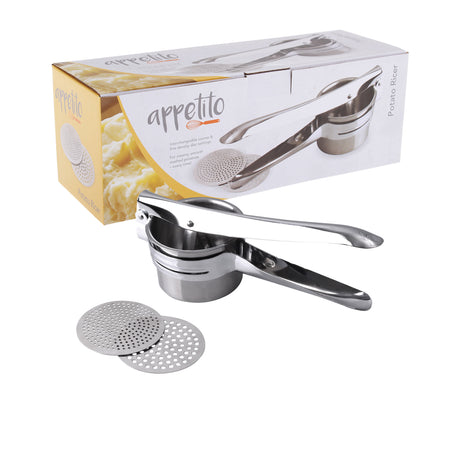 Appetito Potato Ricer Chrome - Image 02