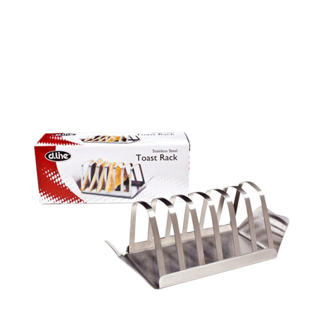 Appetito Stainless Steel Toast Rack with Tray - Image 01