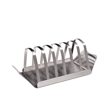 Appetito Stainless Steel Toast Rack with Tray - Image 02