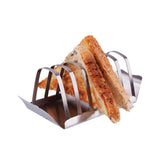 Appetito Stainless Steel Toast Rack with Tray - Image 04