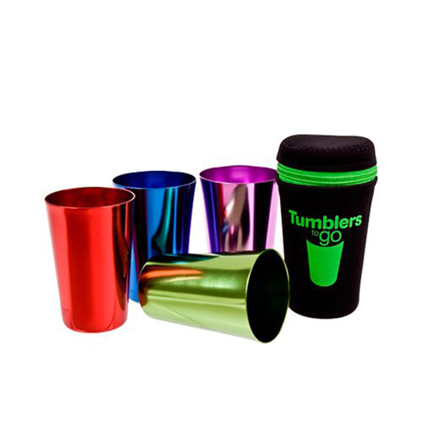 D.Line Tumblers To Go 265ml Set of 4 with Case - Image 01