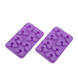 Daily Bake Silicone Rainbow 1.8 litre Cup Chocolate Mould Set of 2 Purple - Image 01