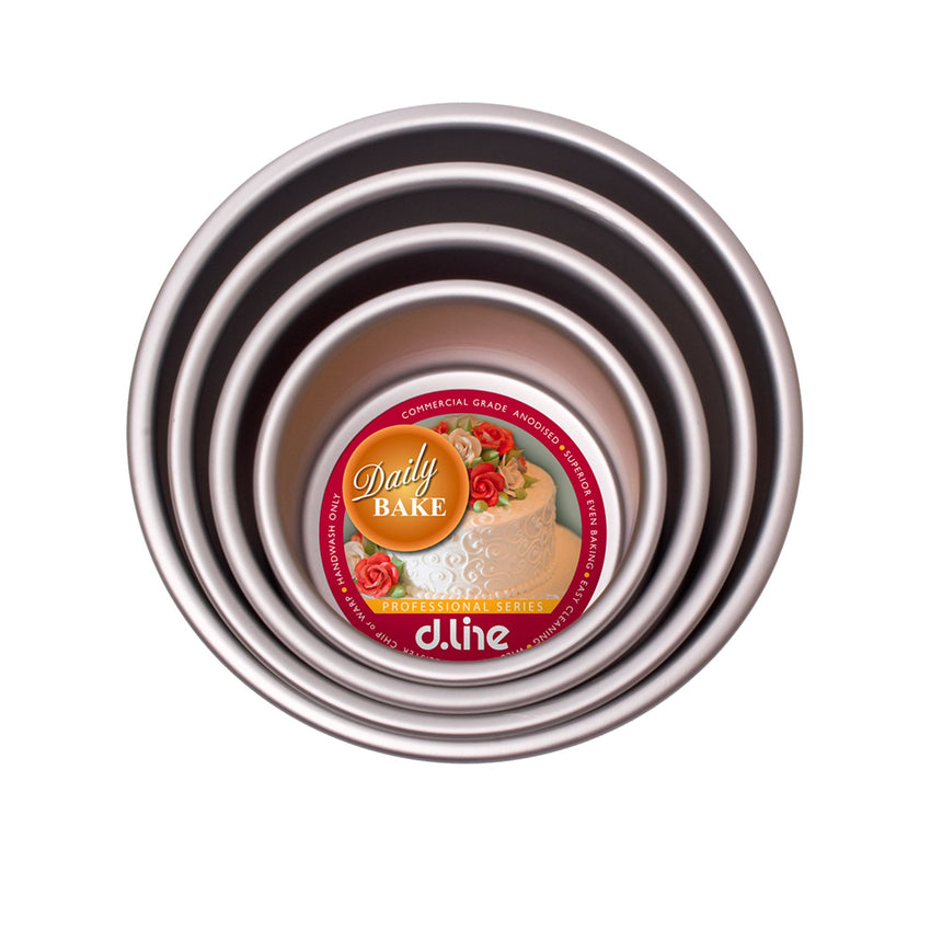 Daily Bake 4 Inch Deep Round Cake Pan 10x7.5cm - Image 02