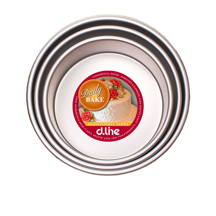 Daily Bake 10 Inch Deep Round Cake Pan 25x7.5cm - Image 02