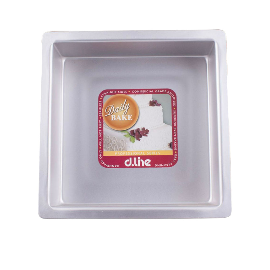 Daily Bake 10 Inch Deep Square Cake Pan 25x7.5cm - Image 01