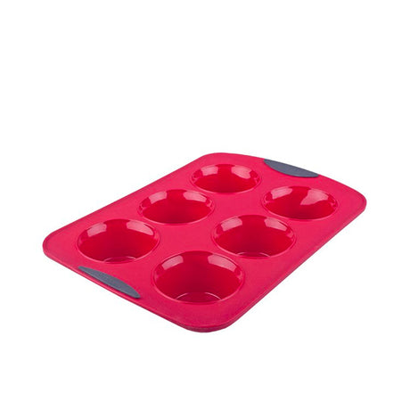 Daily Bake Silicone Bakeware 6 cup Jumbo Muffin Pan - Image 01