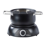 Davis & Waddell Electric Fondue Set 11 Piece Matte in Black - Image 06