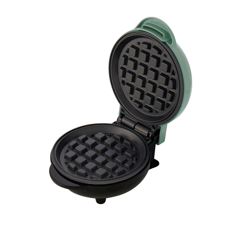 Davis & Waddell Electric Non Stick Double Waffle Maker Green - Image 04