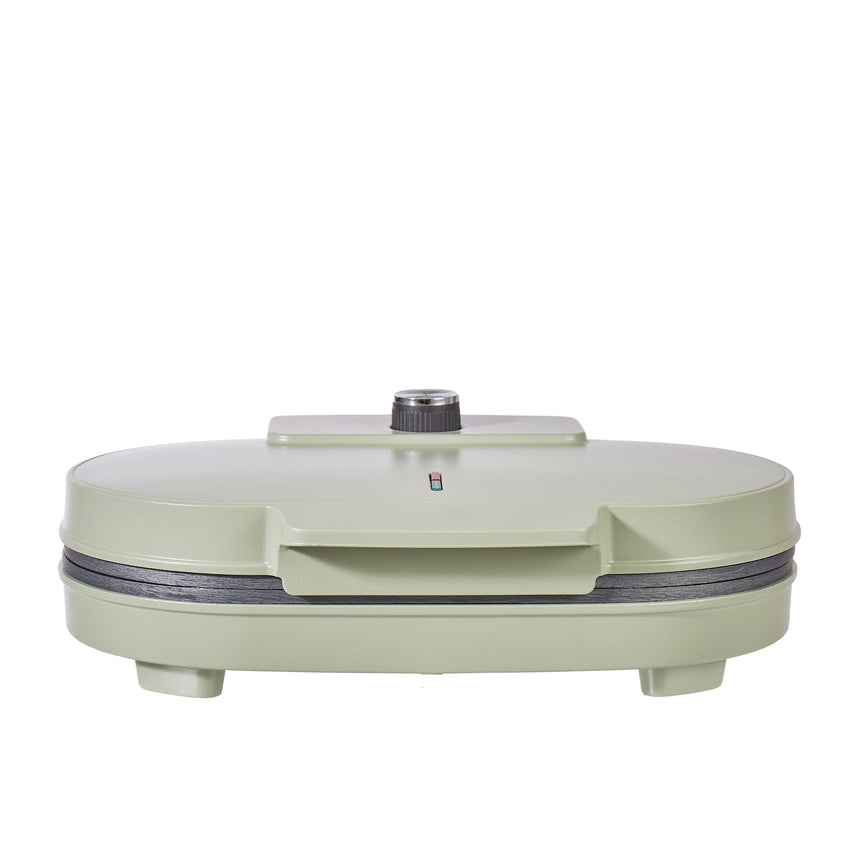 Davis & Waddell Electric Non Stick Double Waffle Maker Green - Image 06