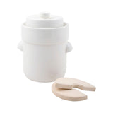 Davis & Waddell Fermentation Crock 3 Litre in White - Image 02