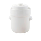 Davis & Waddell Fermentation Crock 5 Litre in White - Image 01